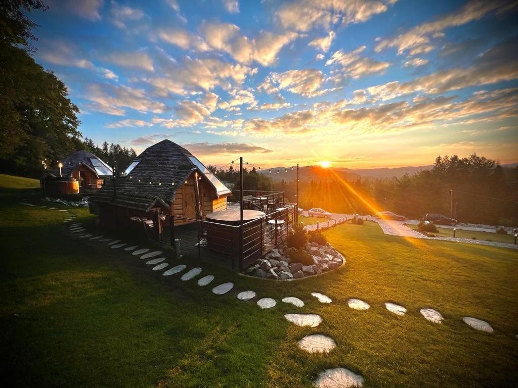 Osada Poli Koniakow - Panoramiczny Domek Nr 5 Z Prywatna Balia I Hydromasazem Exteriér fotografie